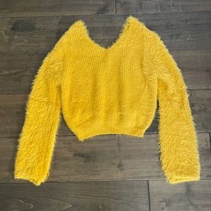 Never worn fuzzy sweater